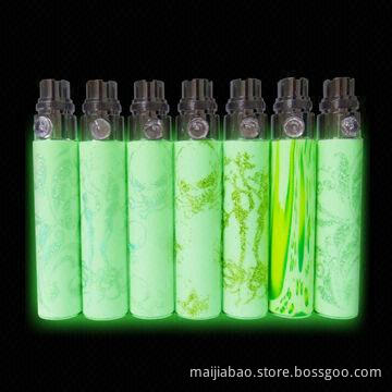 eGo-TSN Luminous batteries, new design with diamond button